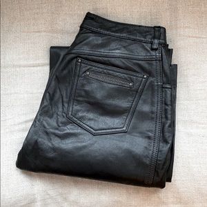 Harley Davidson Leather Pants Black